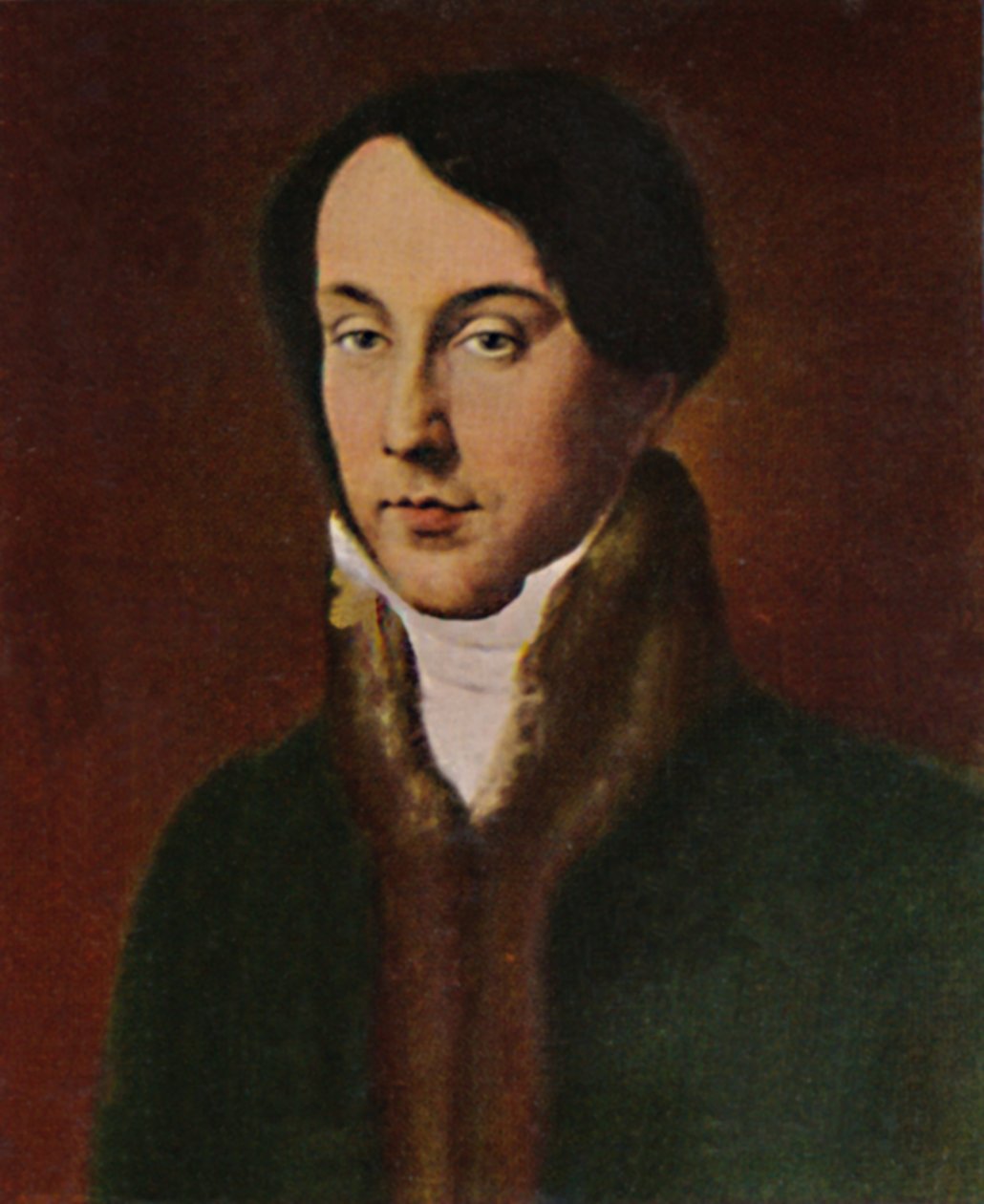 Chopin 1810-1849. - Maleri av Hayez, 1934. av Unbekannt