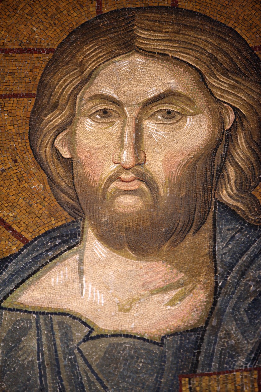 Chora kirkemuseum: Jesus Pantocrator mosaikk Istanbul Tyrkia av Unbekannt