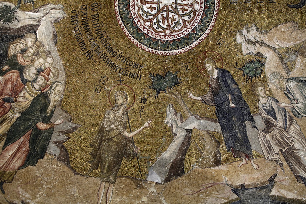 Chora kirkemuseum: ung Jesus-mosaikk (til venstre: Temple doctors) Istanbul Turquie av Unbekannt