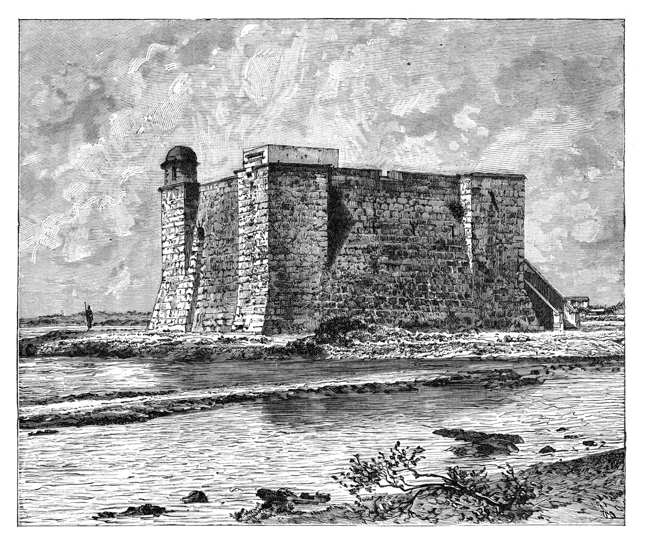Chorrera Tower, Havana, Cuba, c1890 av Unbekannt