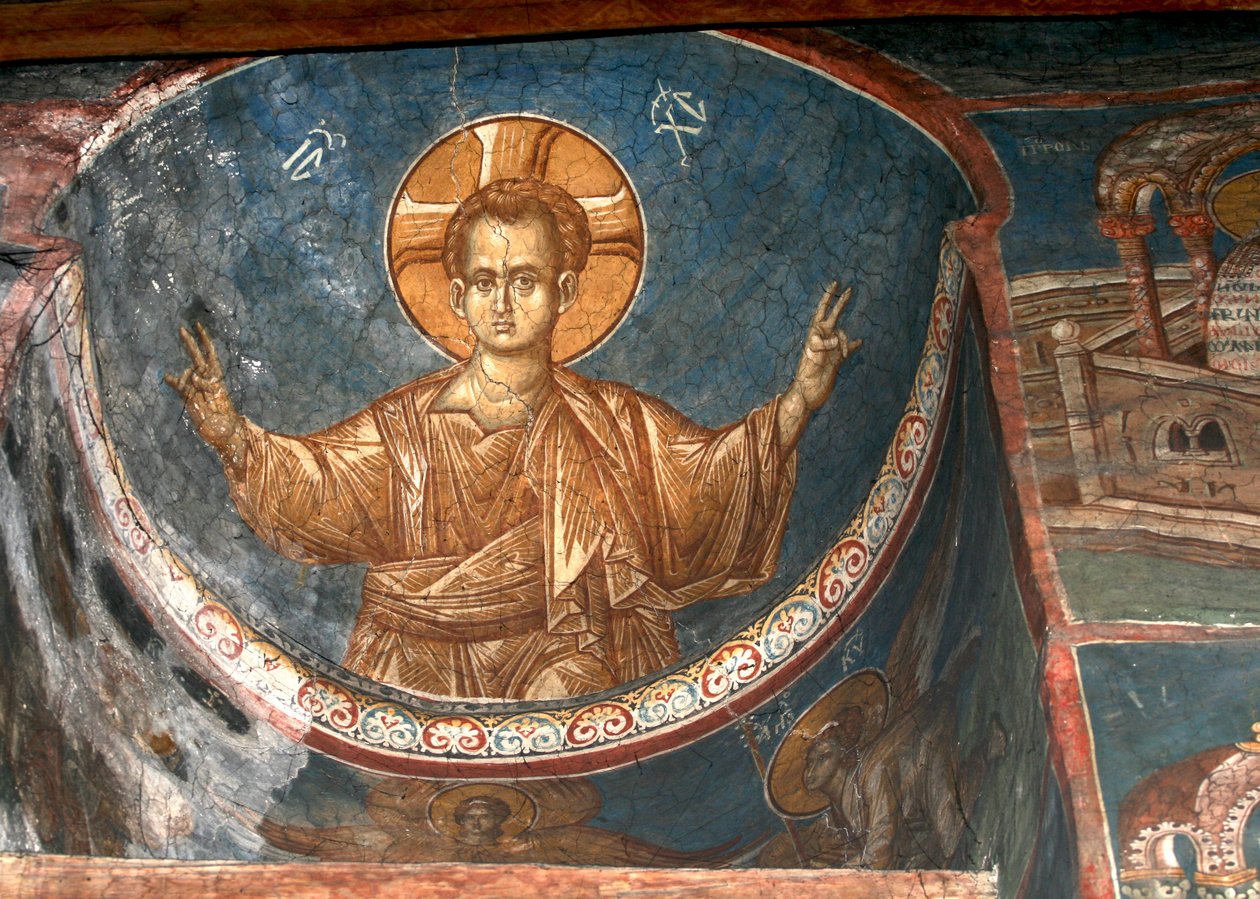 Kristus Emmanuel, ca 1350 av Unbekannt