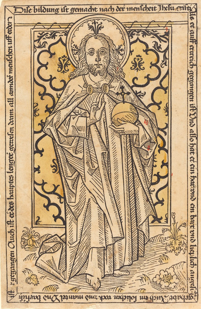 Kristus før Salvatore, ca. 1470. av Unbekannt