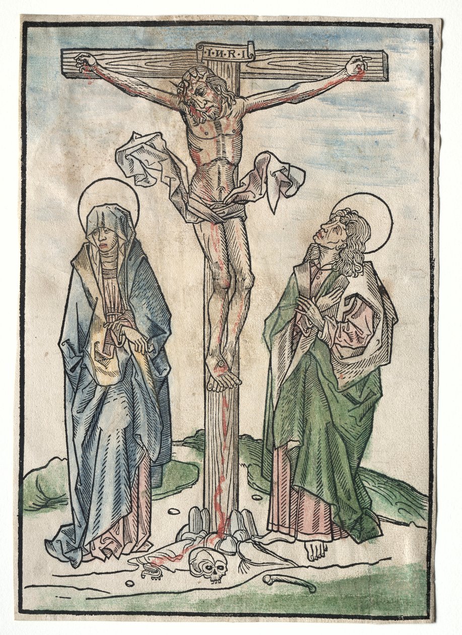 Kristus på korset, 1400-tallet. av Unbekannt
