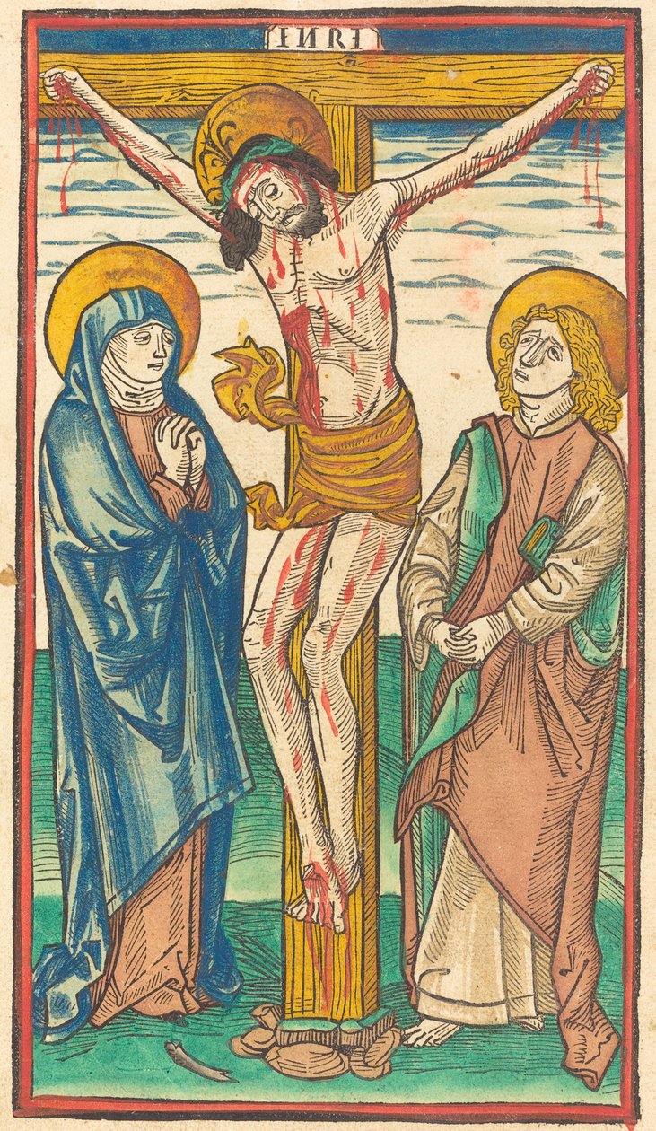 Kristus på korset, 1485. av Unbekannt