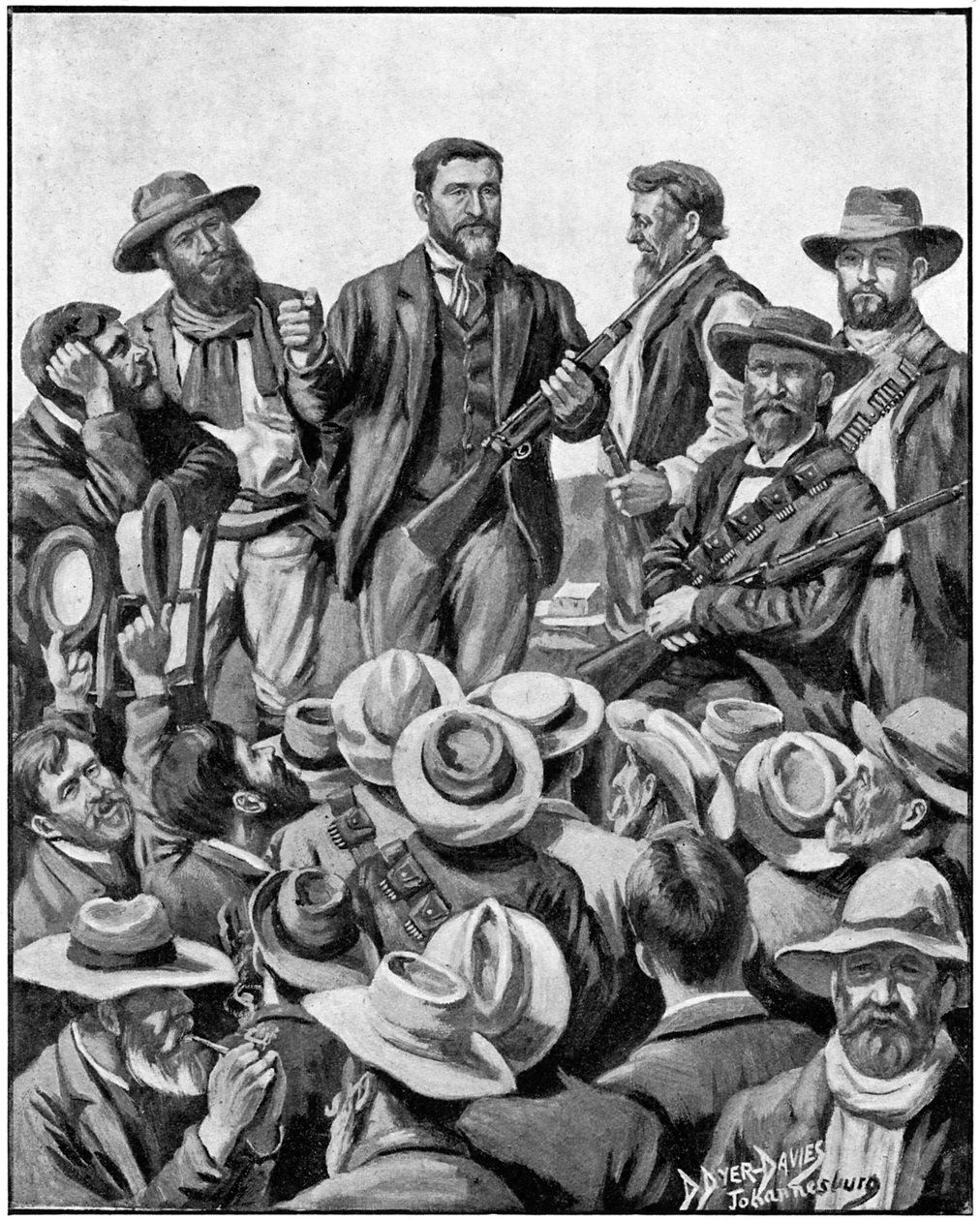Christiaan De Wet , Afrikanersoldat, politiker og storviltjeger, c1899 av Unbekannt