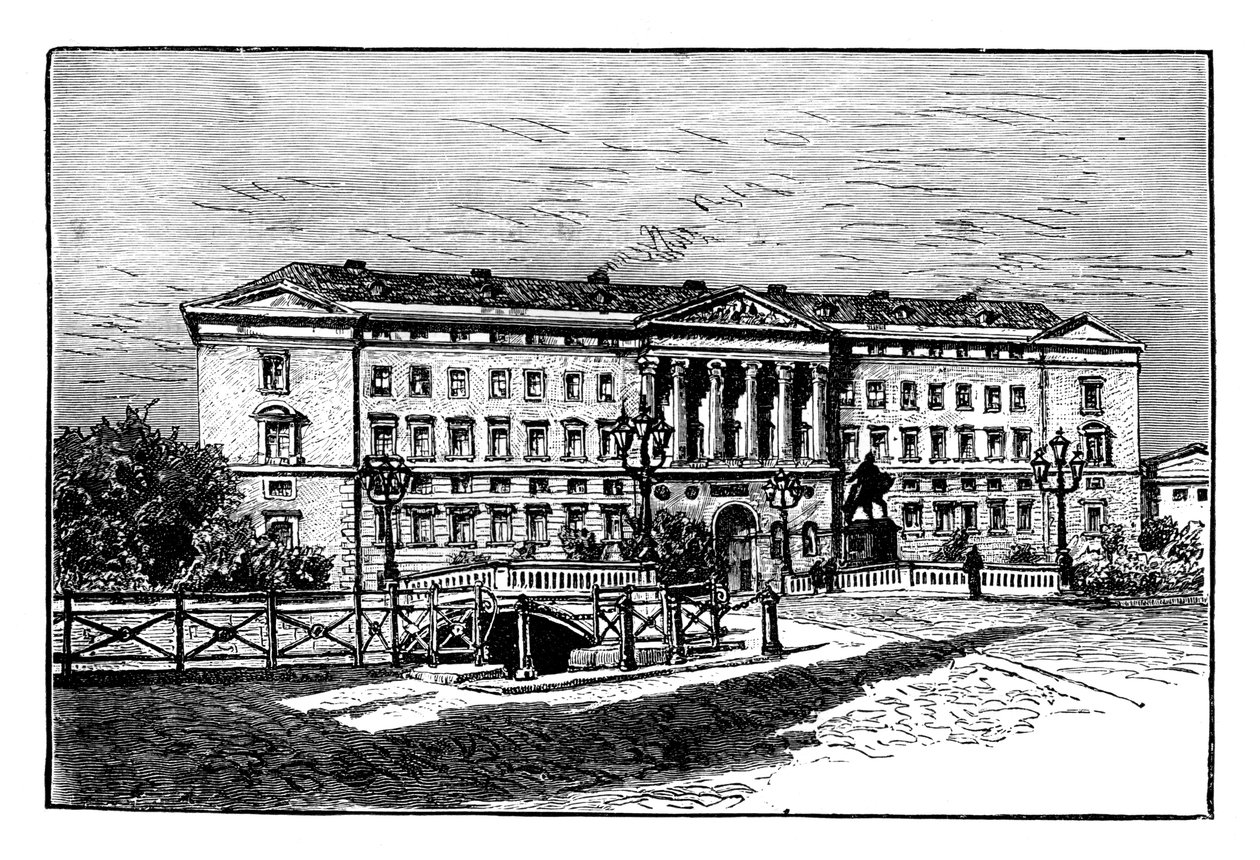 Christiansborg slott, København, Danmark av Unbekannt