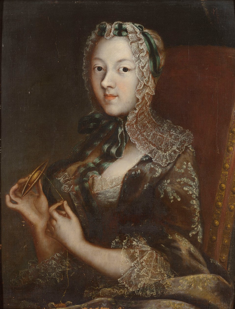 Christine Henriette av Hessen-Rotenburg 1717-1778, prinsesse av Carignan, 1700-tallet. av Unbekannt