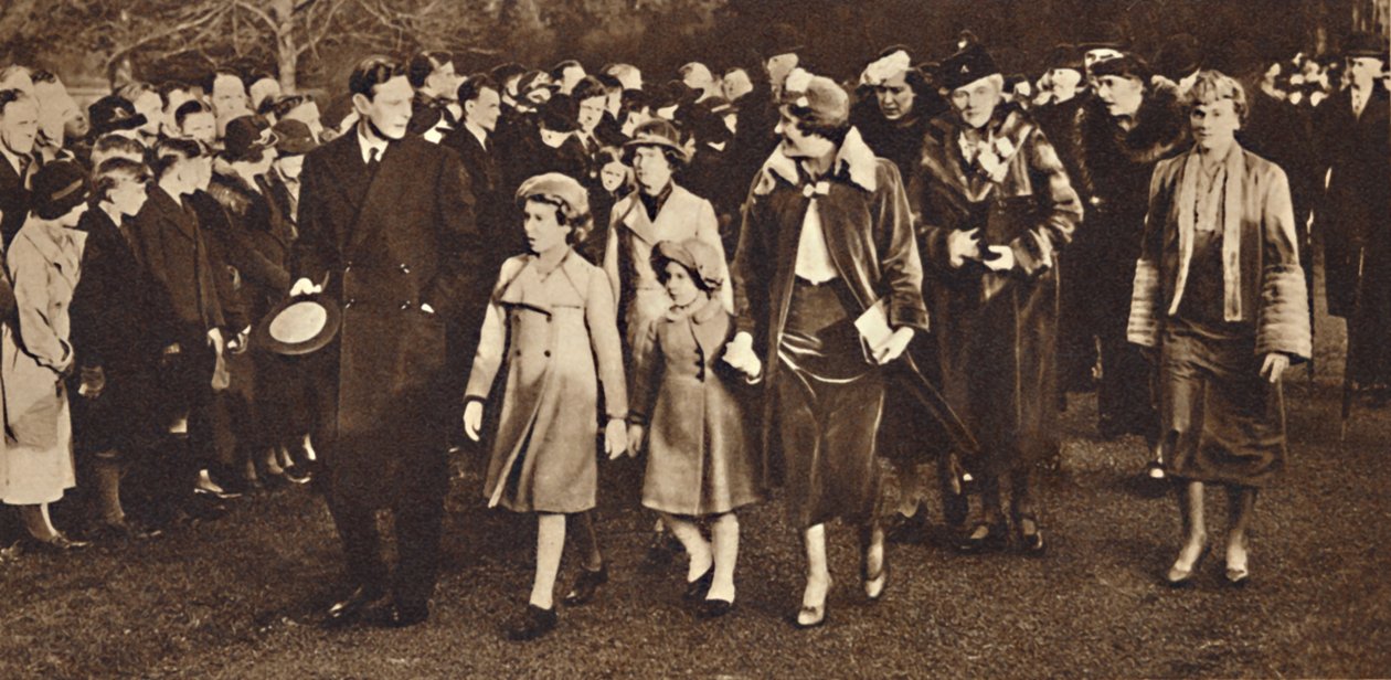 Julemorgen, Sandringham, 1936, 1937 av Unbekannt