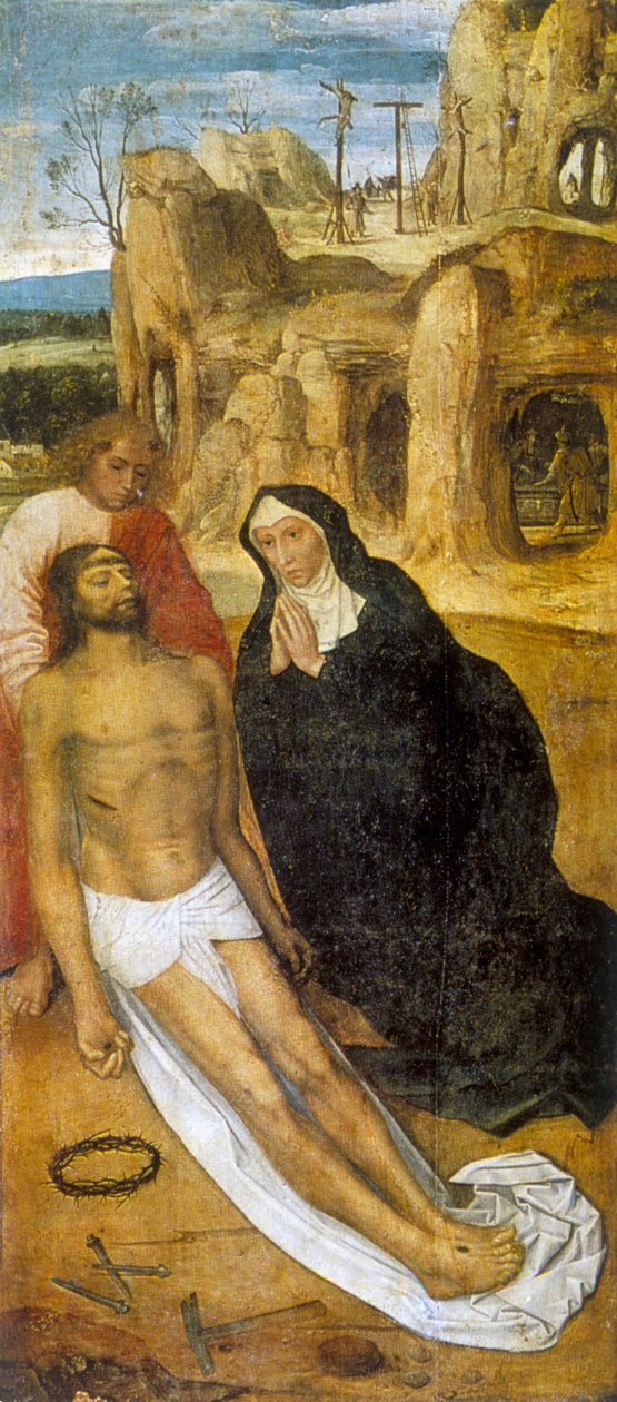 Christ's Passion, detalj fra altertavlen til St. Antony, 1500-tallet av Unbekannt