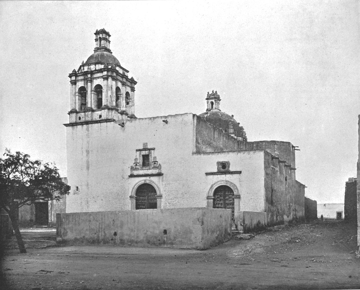 Church of Guadalupe, Chihuahua, Mexico, ca 1900. av Unbekannt