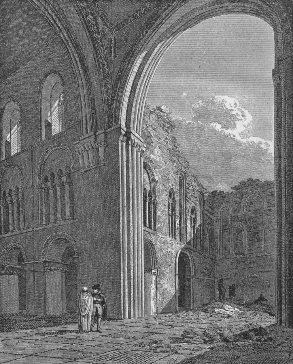 Church of St Bartholomew the Great i West Smithfield, City of London, 1822 1906 av Unbekannt