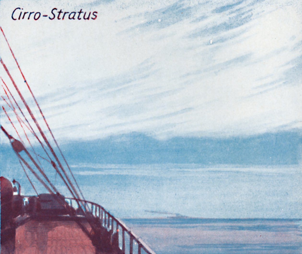 Cirro-Stratus - Et dusin av de viktigste skyformene på himmelen, 1935 av Unbekannt