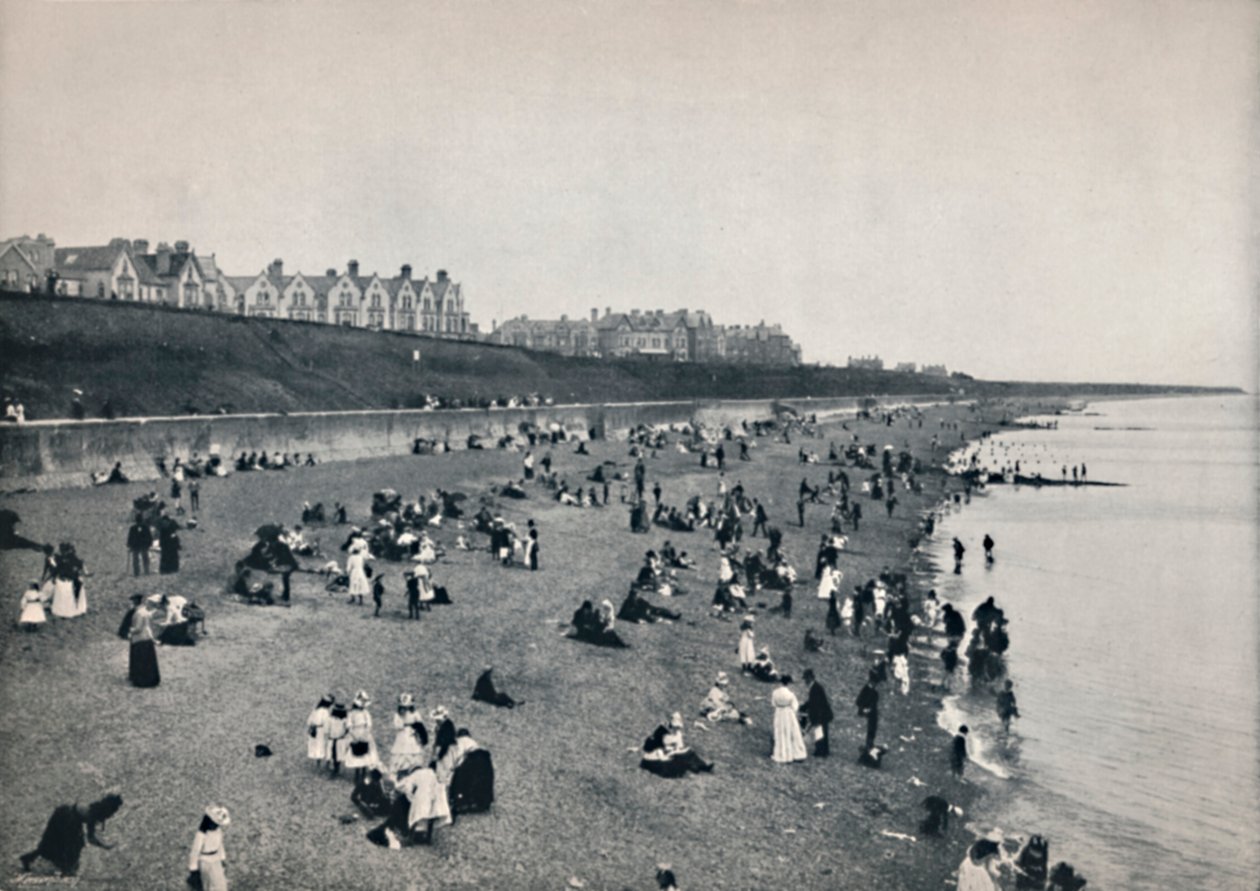 Clacton-On-Sea - On the Beach, 1895 av Unbekannt