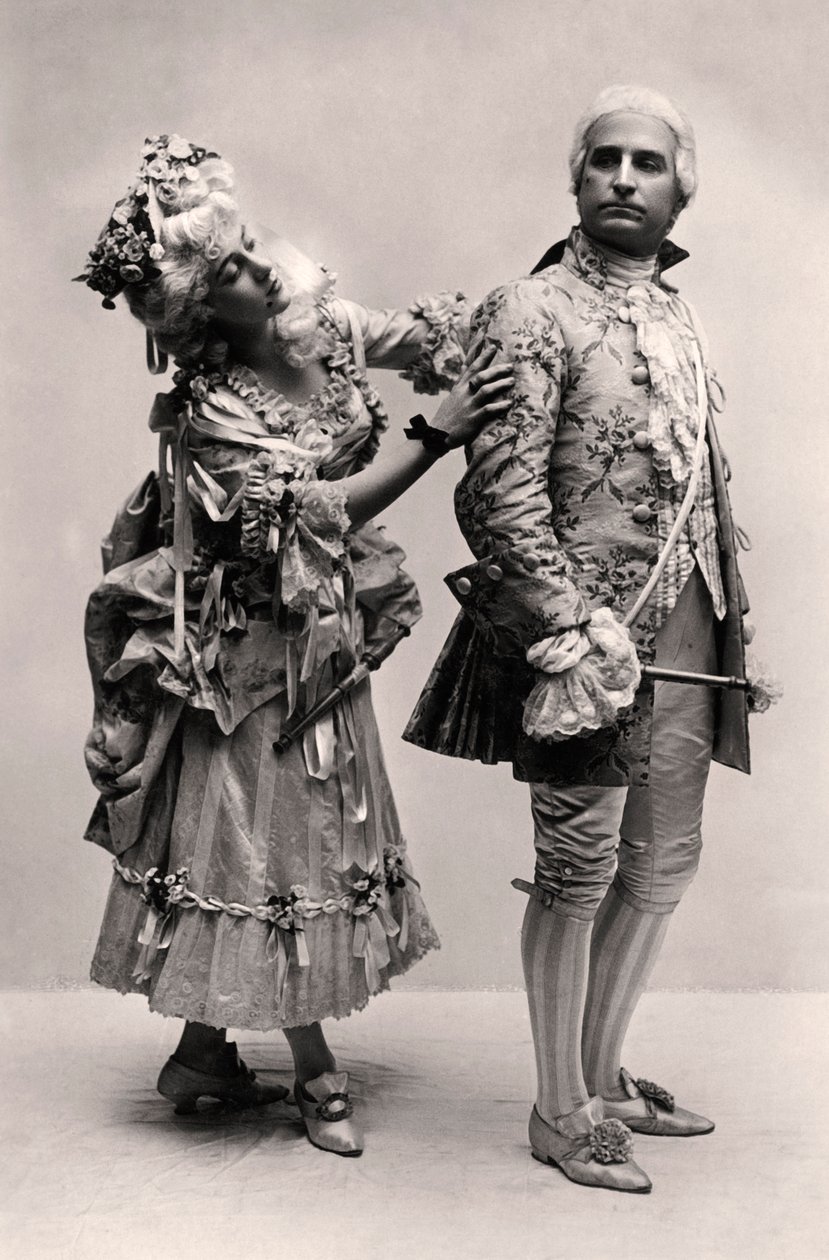 Clara Dow og Henry Lytton i Iolanthe, 1907 av Unbekannt