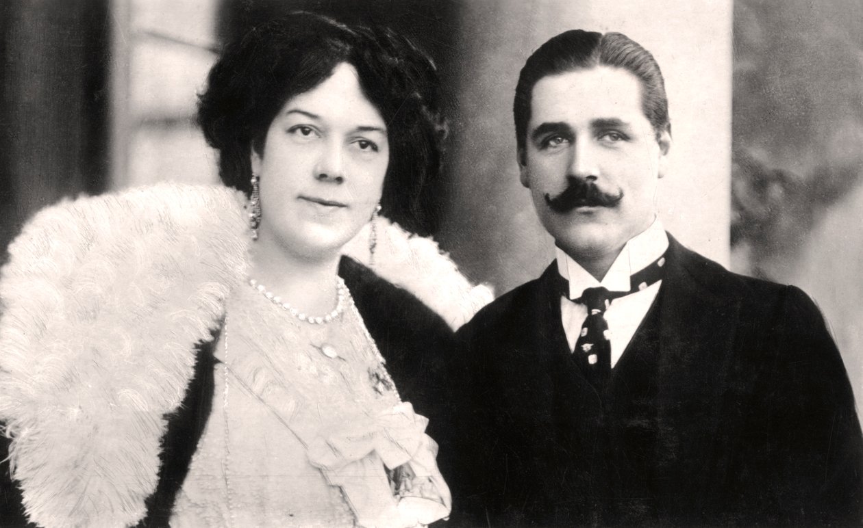 Clara Ellen Butt 1872-1936 og Kennerley Rumford 1870-1957, engelske sangere, 1906 av Unbekannt