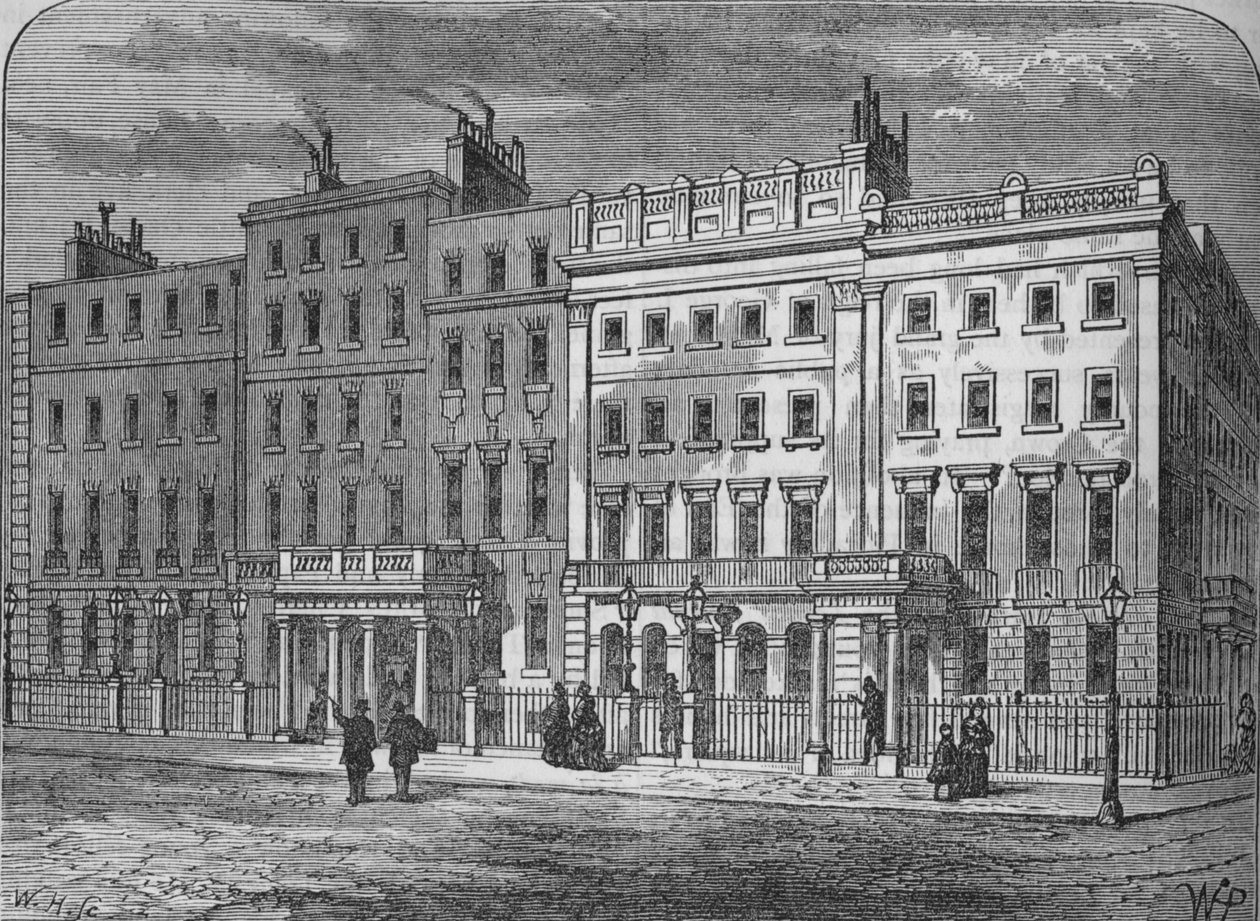 Claridges Hotel, Mayfair, Westminster, London, c1877 1878 av Unbekannt