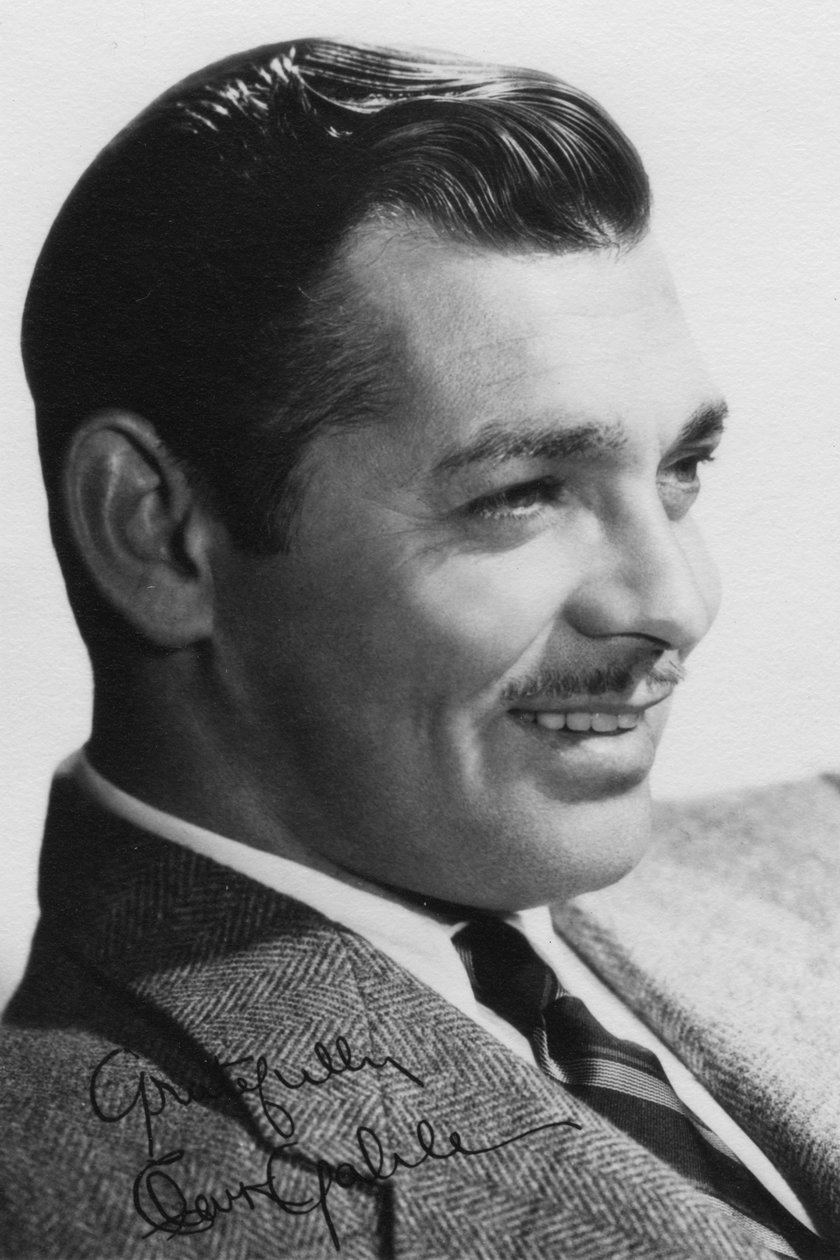 Clark Gable 1901-1960, amerikansk skuespiller, ca 1930-tallet av Unbekannt
