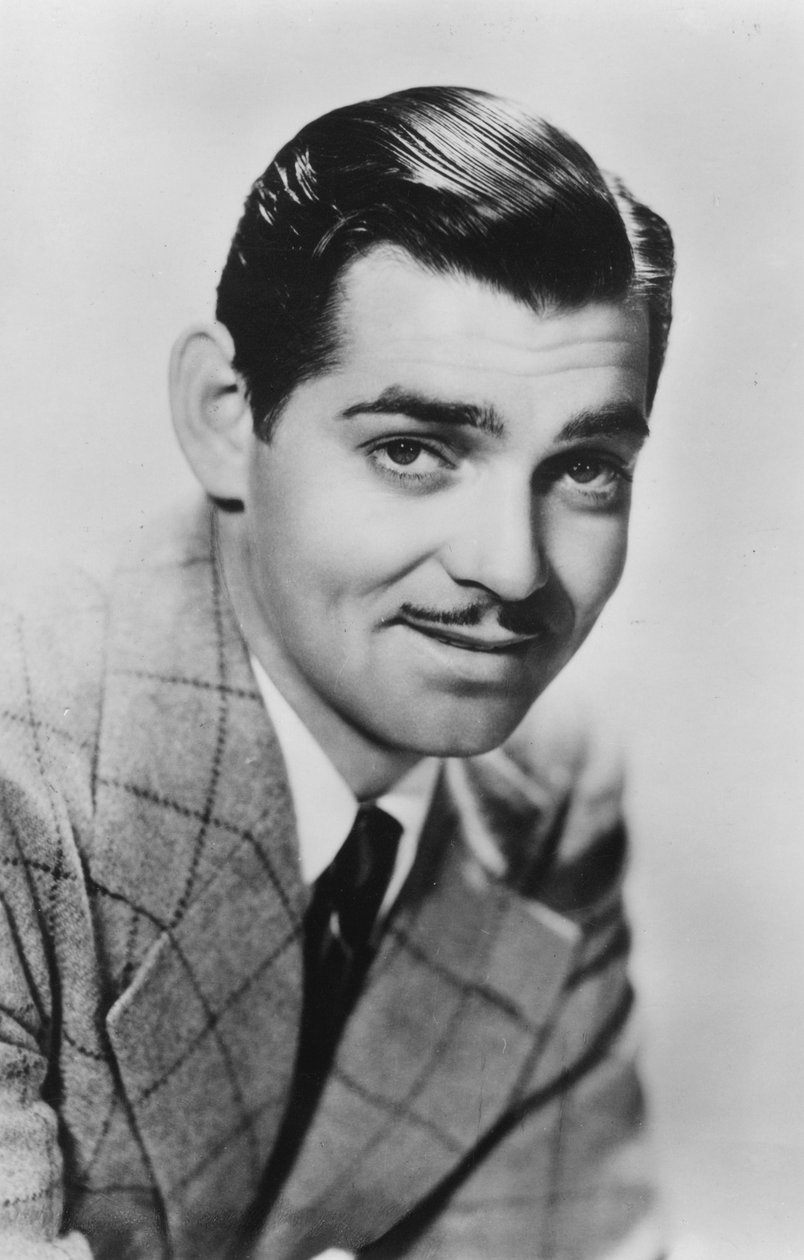 Clark Gable 1901-1960, amerikansk skuespiller, ca 1930-tallet av Unbekannt