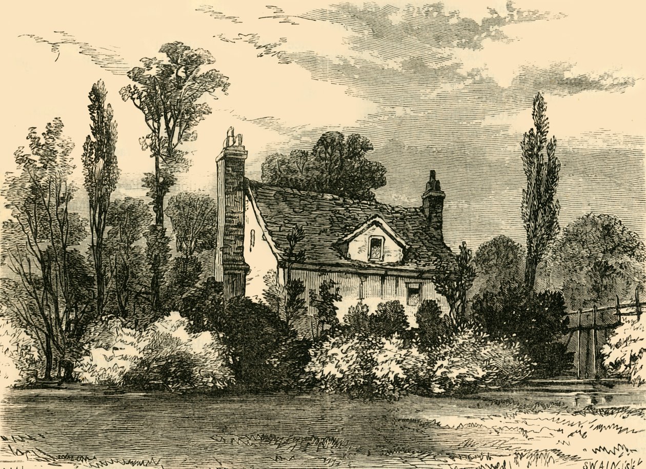 Claude Duvals hus, i 1825, c1876. av Unbekannt