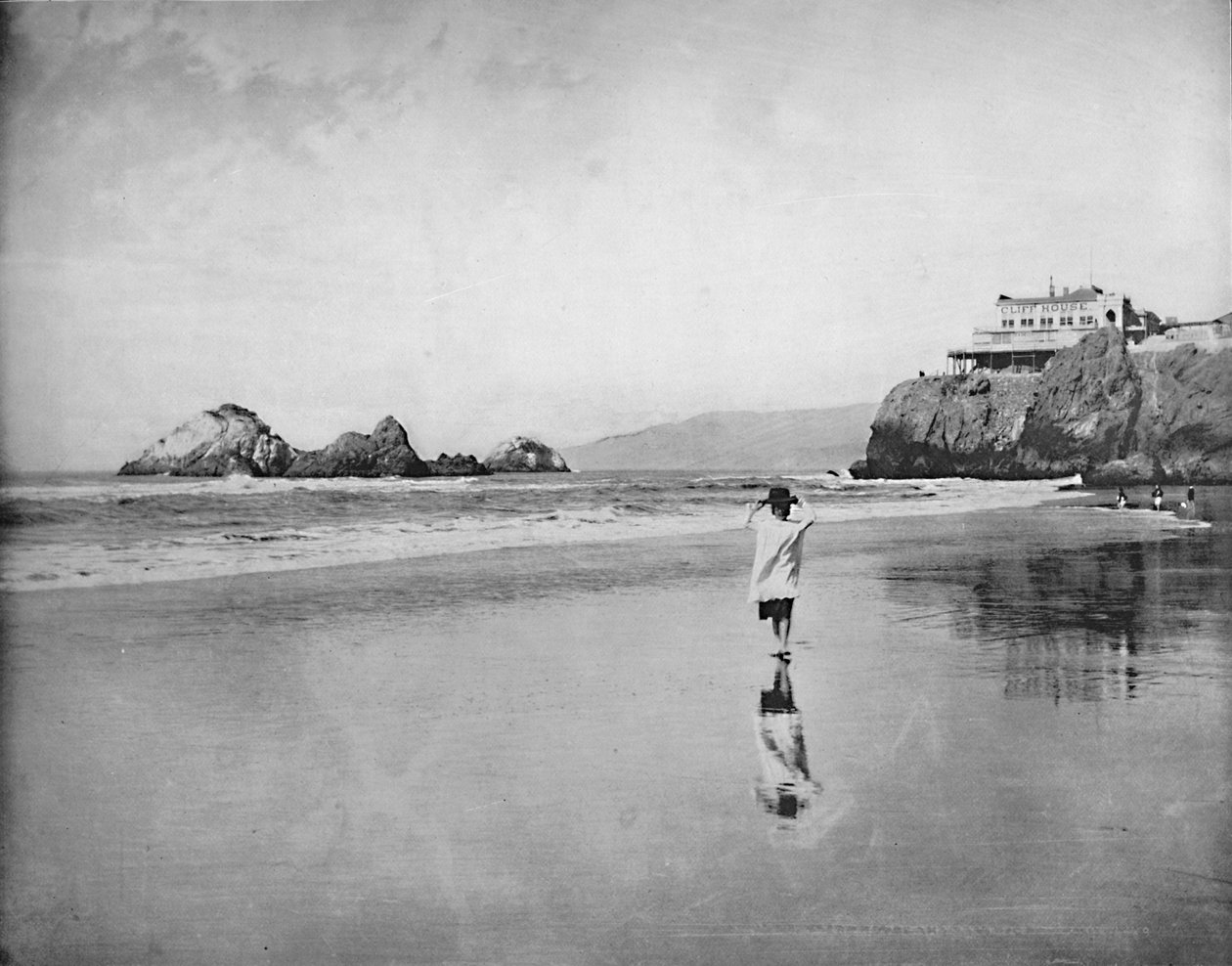 Cliff House and Seal Rocks, San Francisco, c1897. av Unbekannt