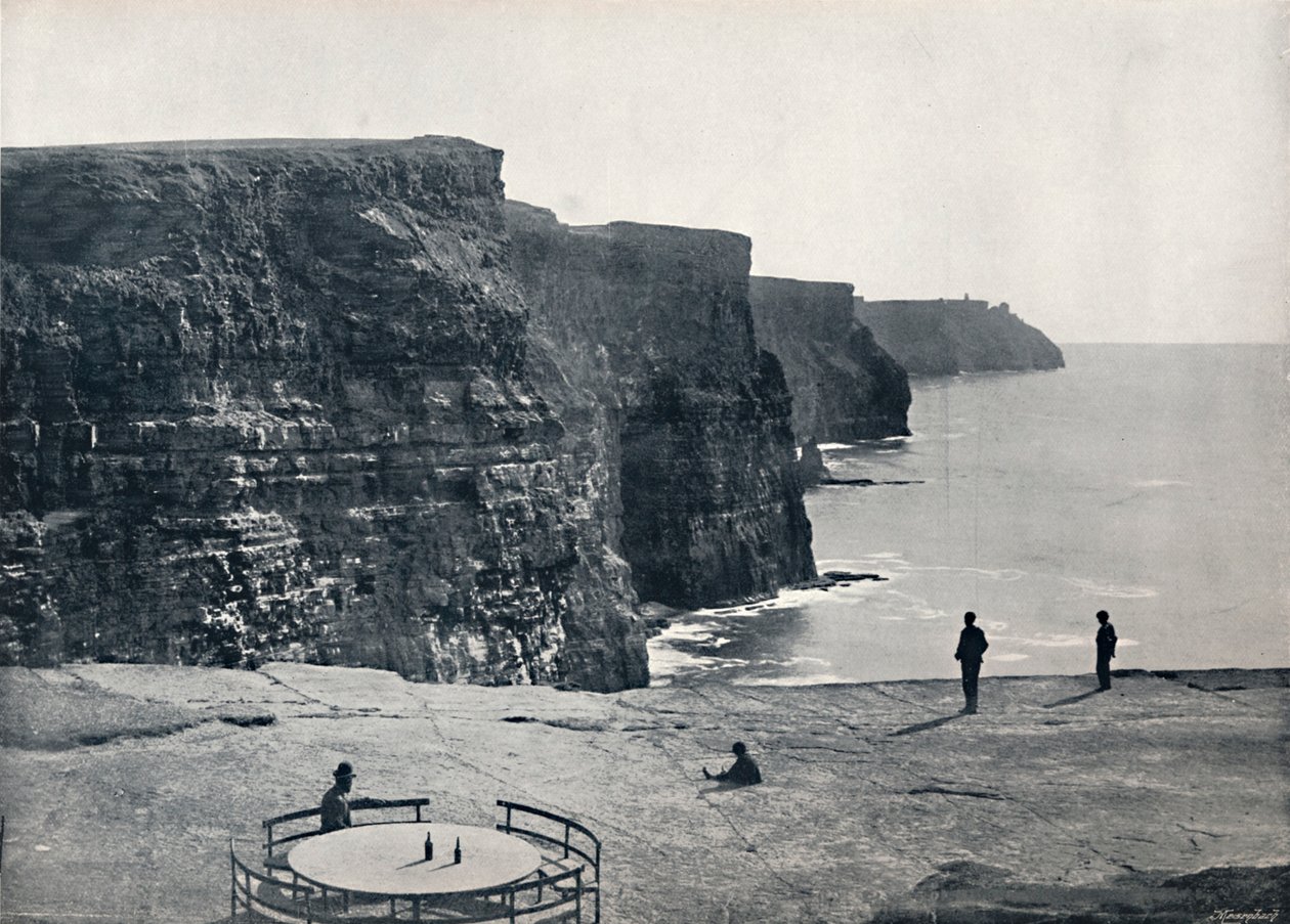 Cliffs of Moher - A Striking Coast Scene, 1895 av Unbekannt