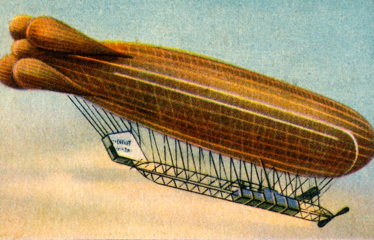 Clément-Bayard nr. 1 luftskip, 1908, 1932. av Unbekannt