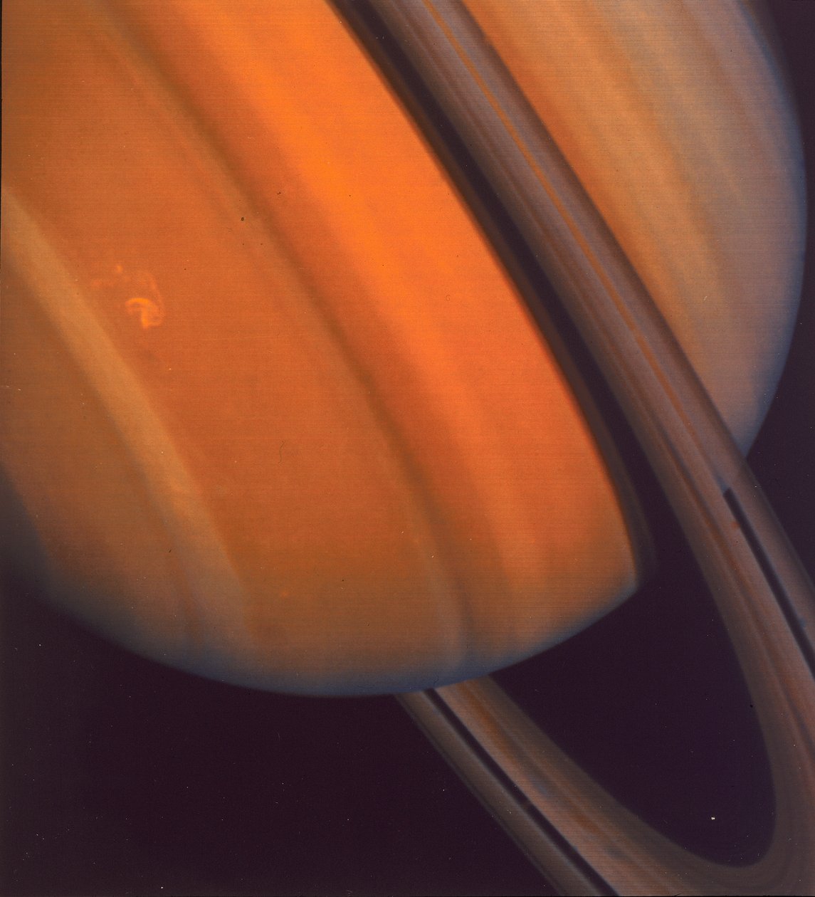 Nærbilde av Saturns ringer, 1981 av Unbekannt
