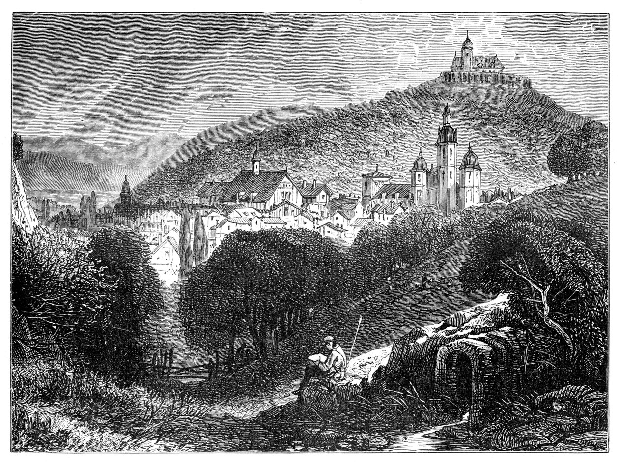 Coburg, Bayern, Tyskland, 1900 av Unbekannt