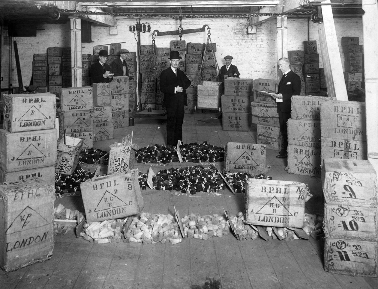 Kokosnøttproduksjon, 1900-tallet av Unbekannt