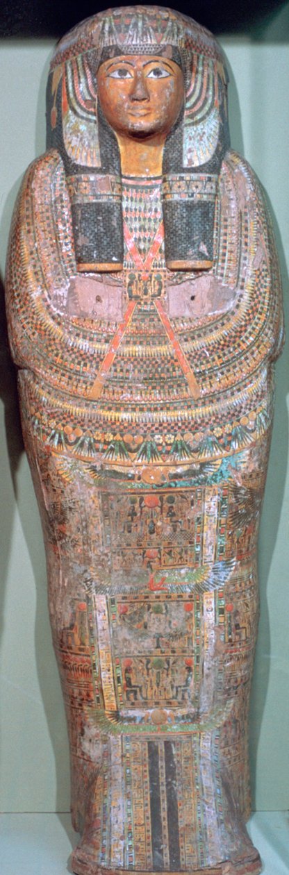 Kiste til den gamle egyptiske presten Khons-Da-Khred, c1085 f.Kr. av Unbekannt