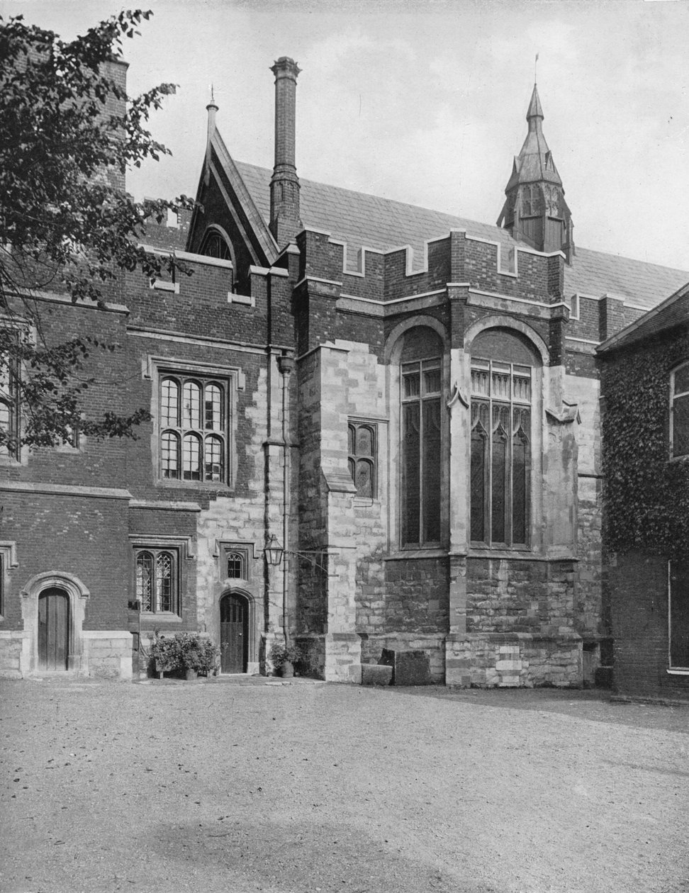 College Hall, fra Brewhouse Yard, 1926 av Unbekannt
