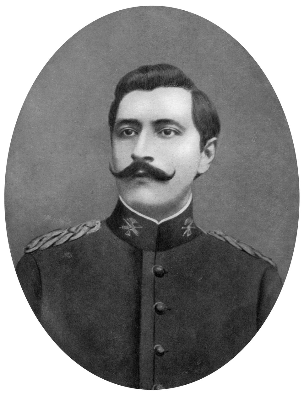 Oberst Albino Jara , paraguayansk soldat og politiker, 1911 av Unbekannt