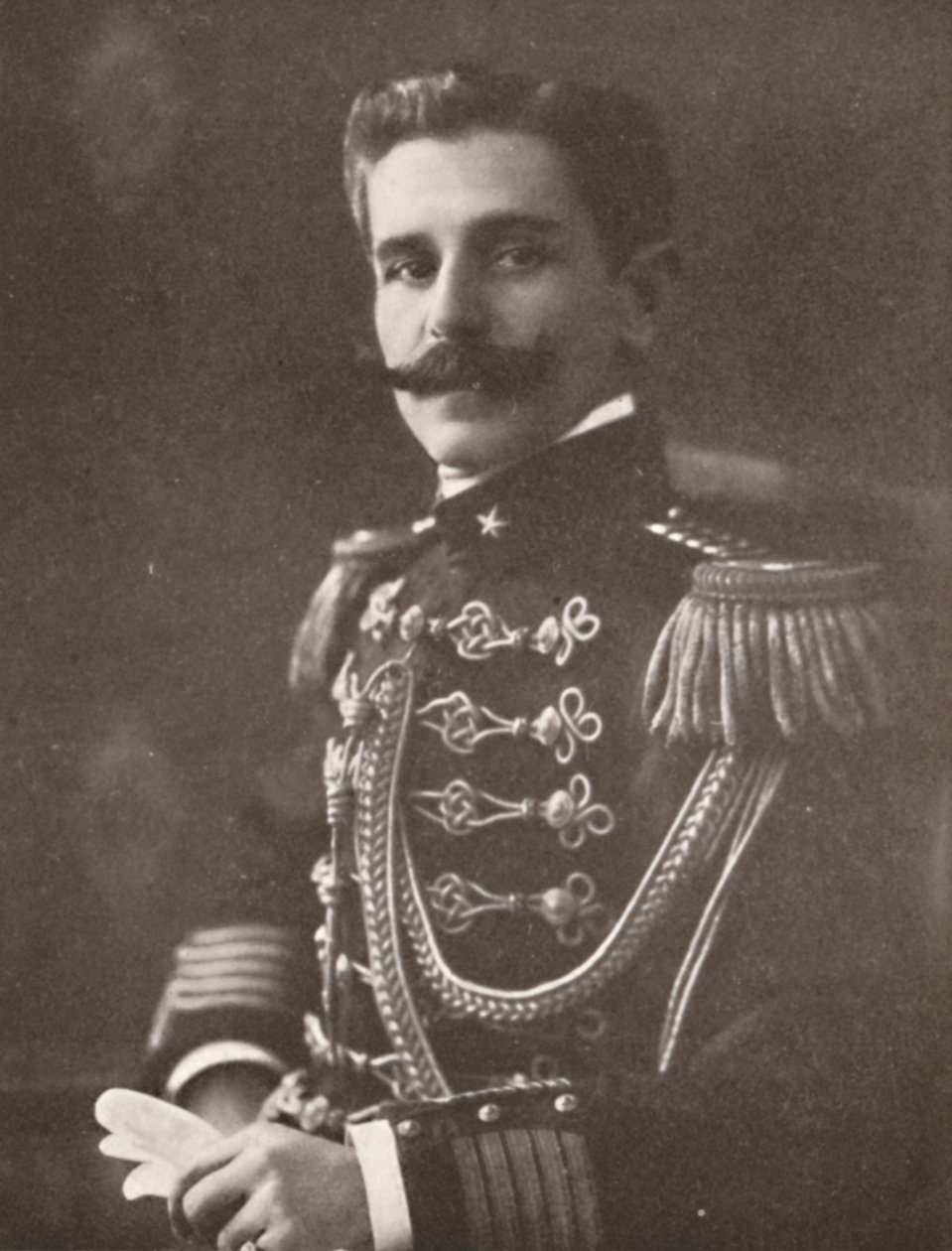 Oberst James Andrews, 1914 av Unbekannt