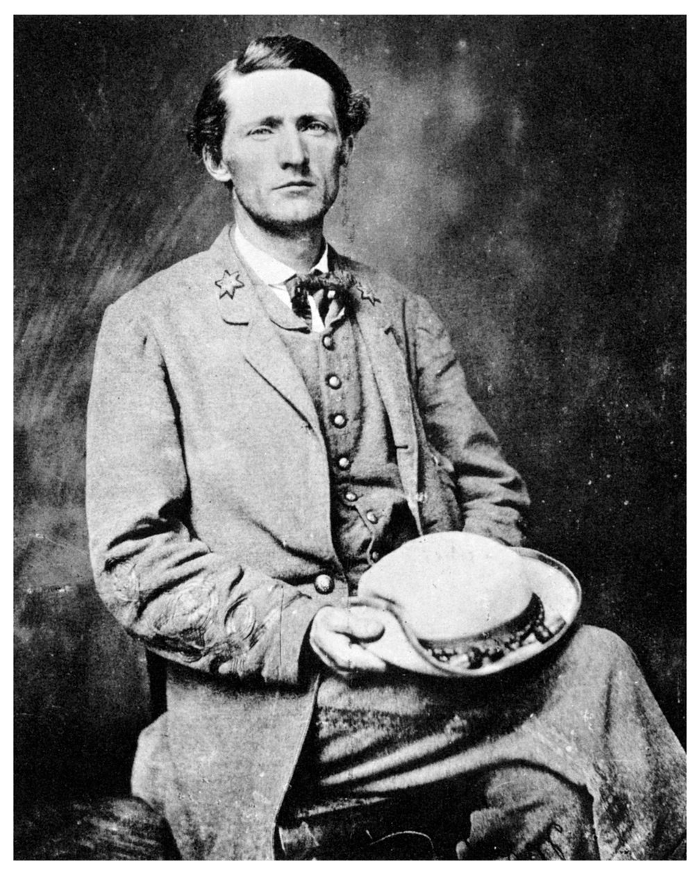 Oberst John Singleton Mosby, amerikansk konføderert soldat, 1860-tallet 1955 av Unbekannt