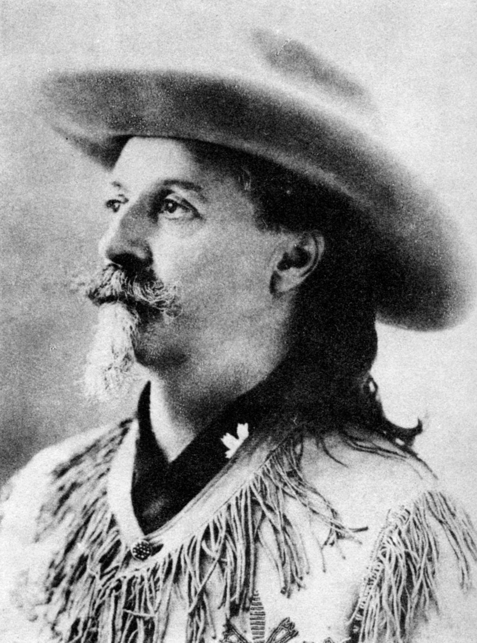 Oberst William F Buffalo Bill Cody, slutten av 1800- eller begynnelsen av 1900-tallet 1954 av Unbekannt