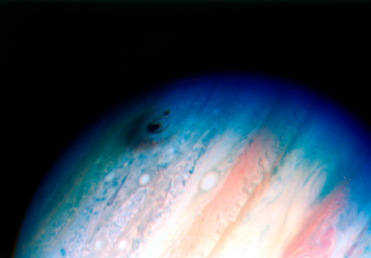 Kometen Shoemaker-Levy kolliderte med Jupiter, 20. juli 1994 av Unbekannt