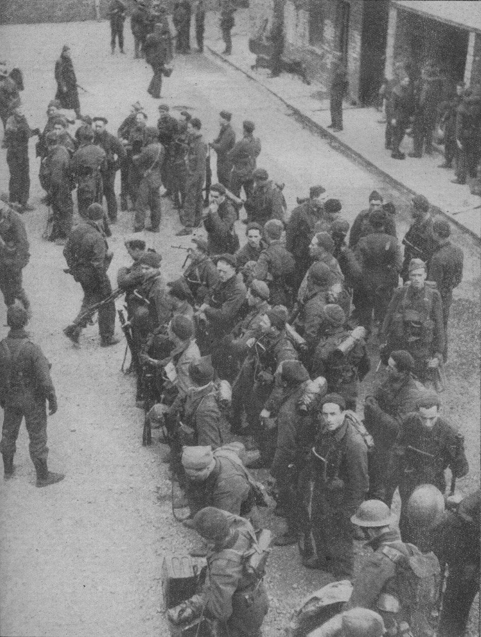Commando Raiders som gjennomboret kanalforsvaret ved Boulogne, 1942 av Unbekannt