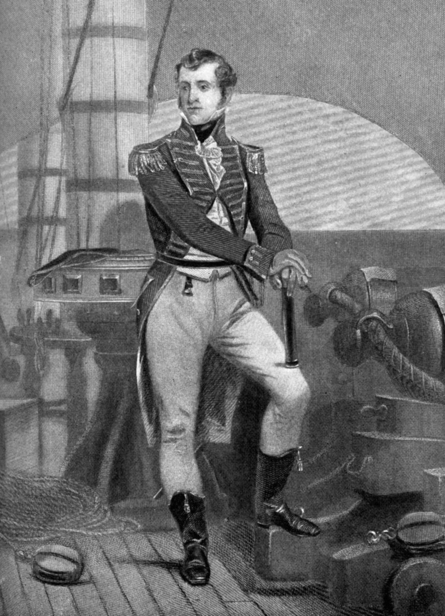 Commodore Stephen Decatur 1779-1820, amerikansk sjøoffiser, 1800-tallet 1908 av Unbekannt