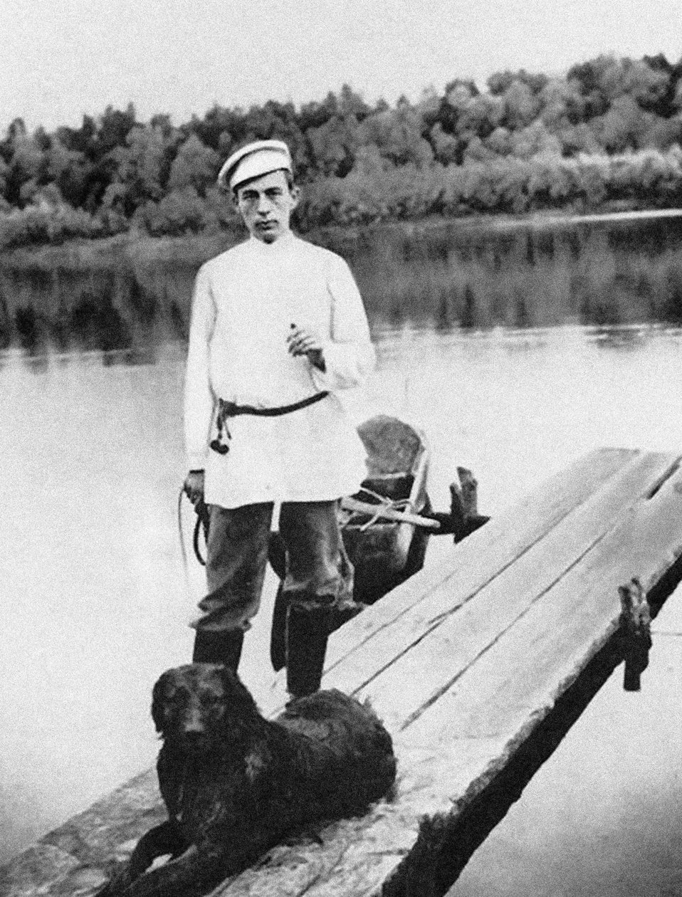 Komponist Sergei Rachmaninov 1873-1943, 1895 av Unbekannt