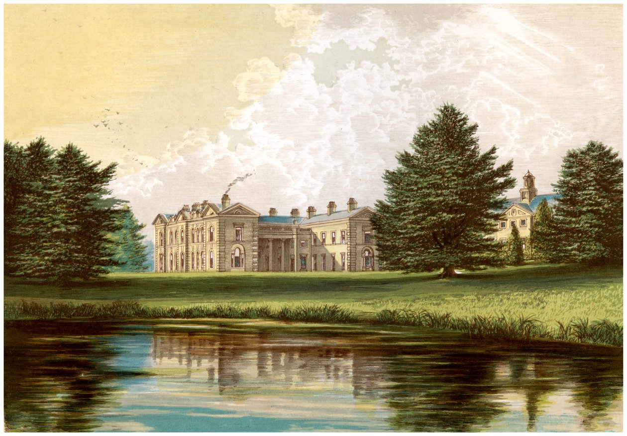 Compton Verney, Warwickshire, hjemmet til Lord Willoughby de Broke, c1880 av Unbekannt