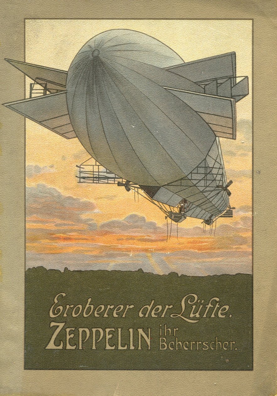 Erobreren av luften. Zeppelin, 1916 av Unbekannt