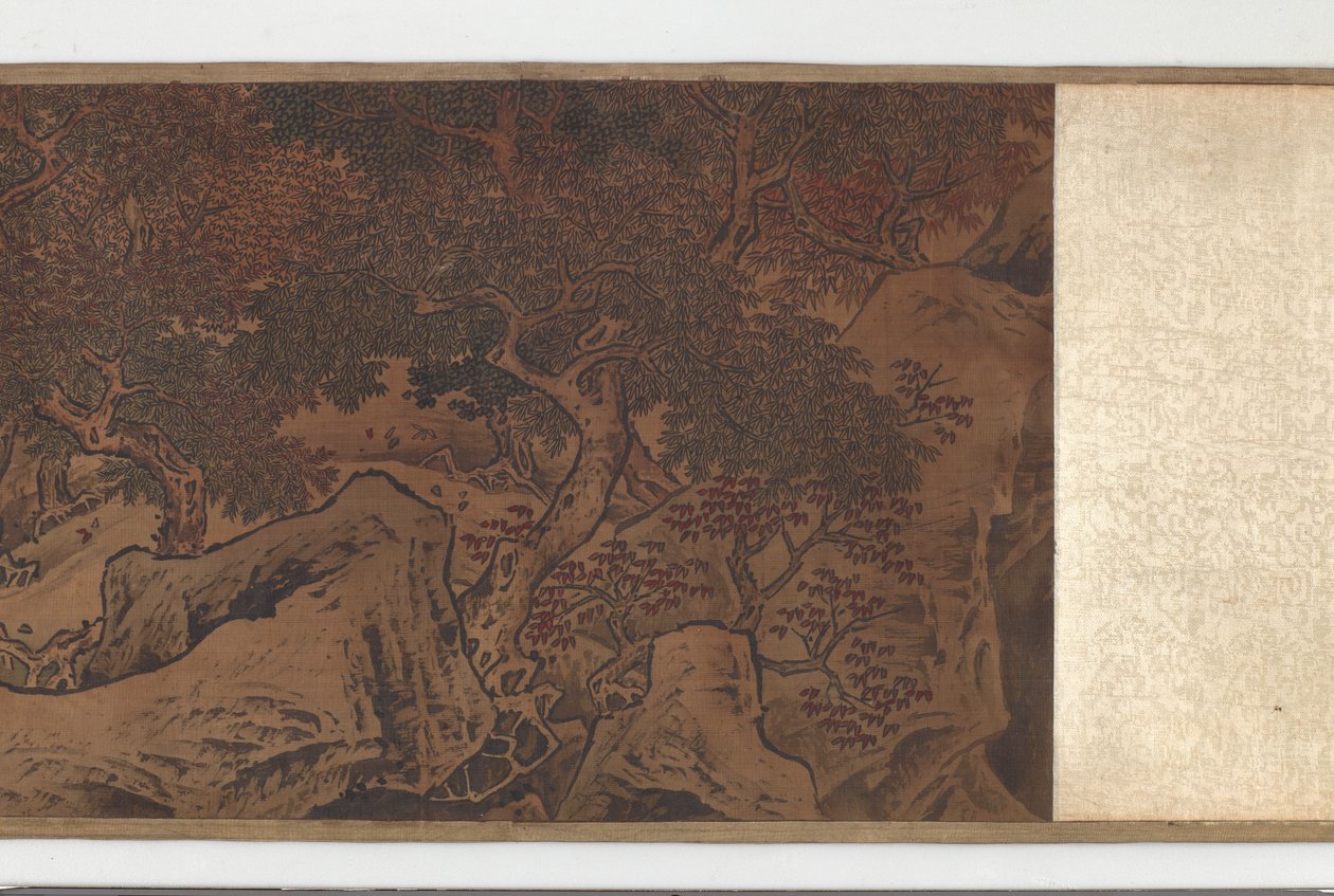 Samtale ved siden av Hao-elven, Ming-dynastiet, 1500-tallet. av Unbekannt