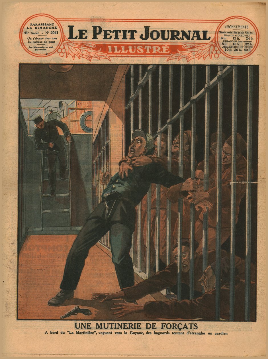 Mytteri av domfelte, 1930. av Unbekannt