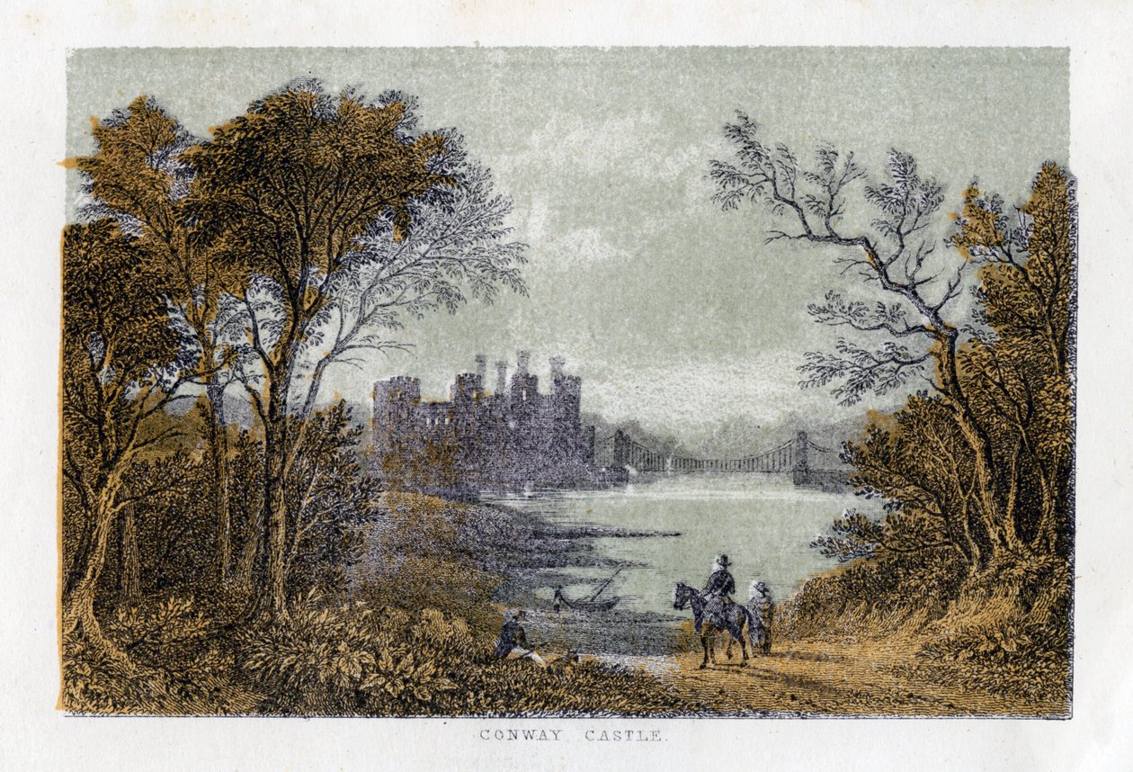 Conway Castle av Unbekannt