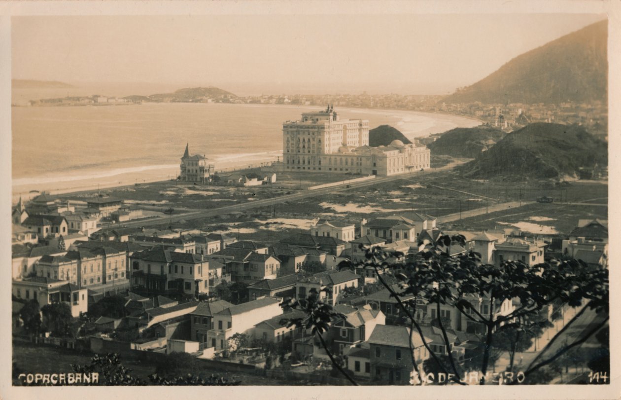 Copacabana. Rio de Janeiro, ca 1910 av Unbekannt