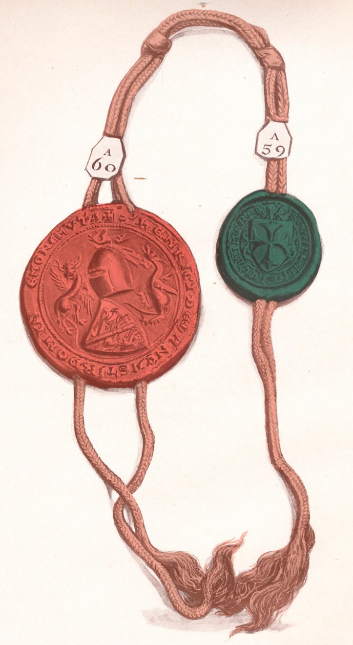 Cord V. Henry, jarl av Lancaster og Leicester & William le Latimer, Lord of Corby, 1904 av Unbekannt