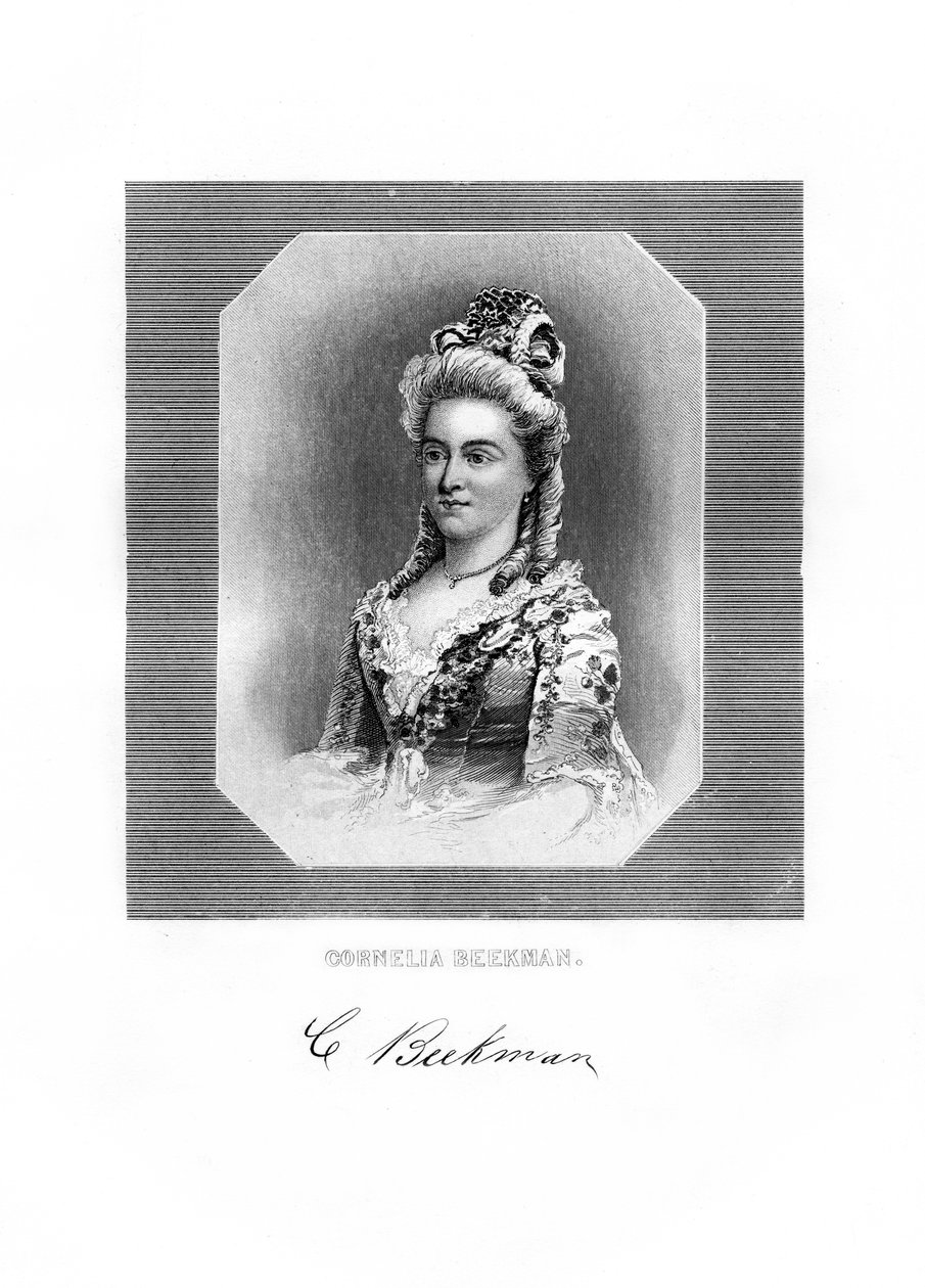 Cornelia Beekman, amerikansk patriot, 1800-tallet av Unbekannt