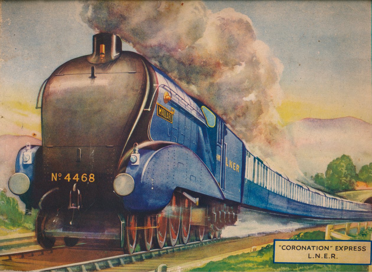Coronation Express L.N.E.R., 1940 av Unbekannt