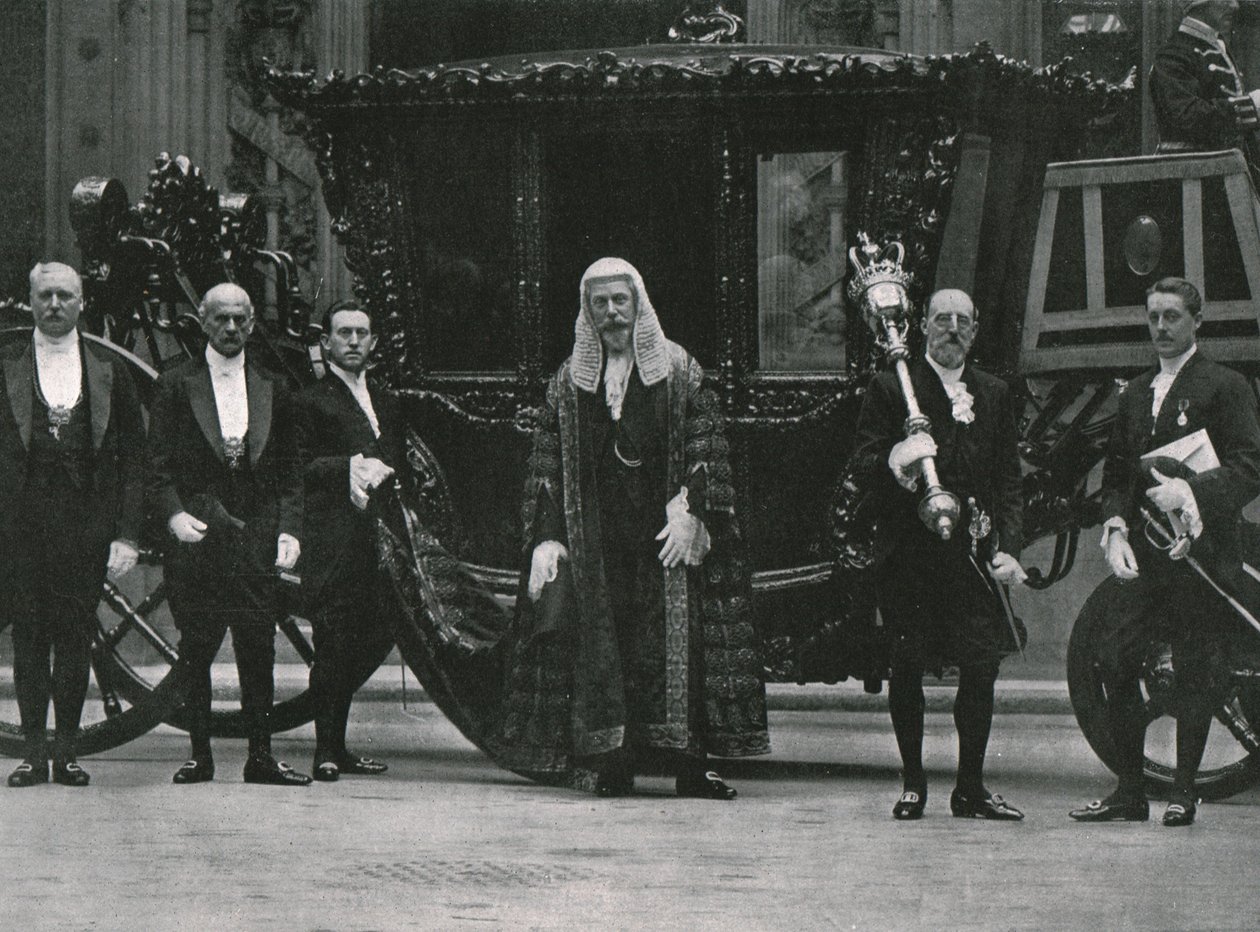 Kroningen av kong George V og dronning Mary, London, 1911. av Unbekannt