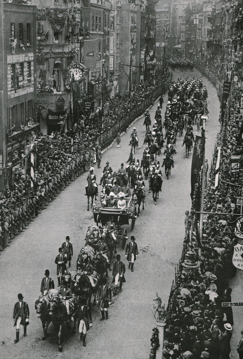 Kroningen av kong George V og dronning Mary, London, 1911. av Unbekannt